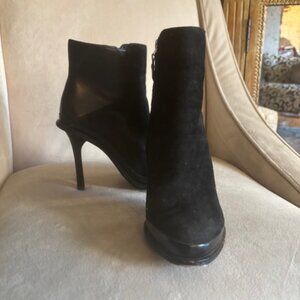 Derek Lamb Suede/Leather Booties